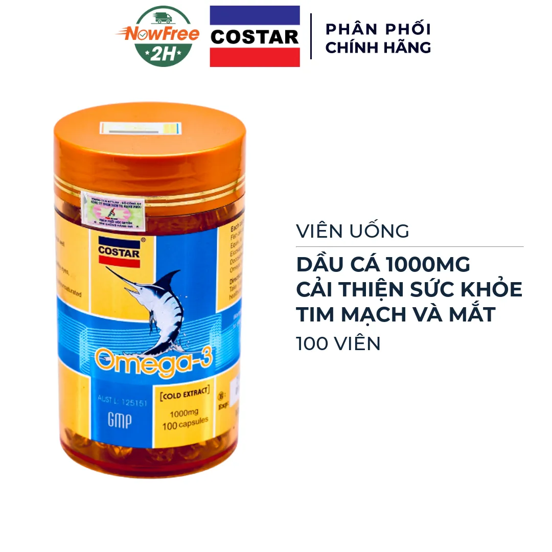 Thực Phẩm Bảo Vệ Sức Khỏe Omega 3