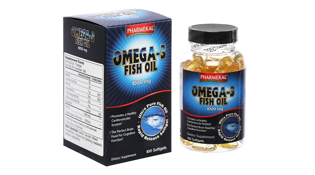 Thực phẩm bảo vệ sức khỏe Omega 3 Fish Oil 2