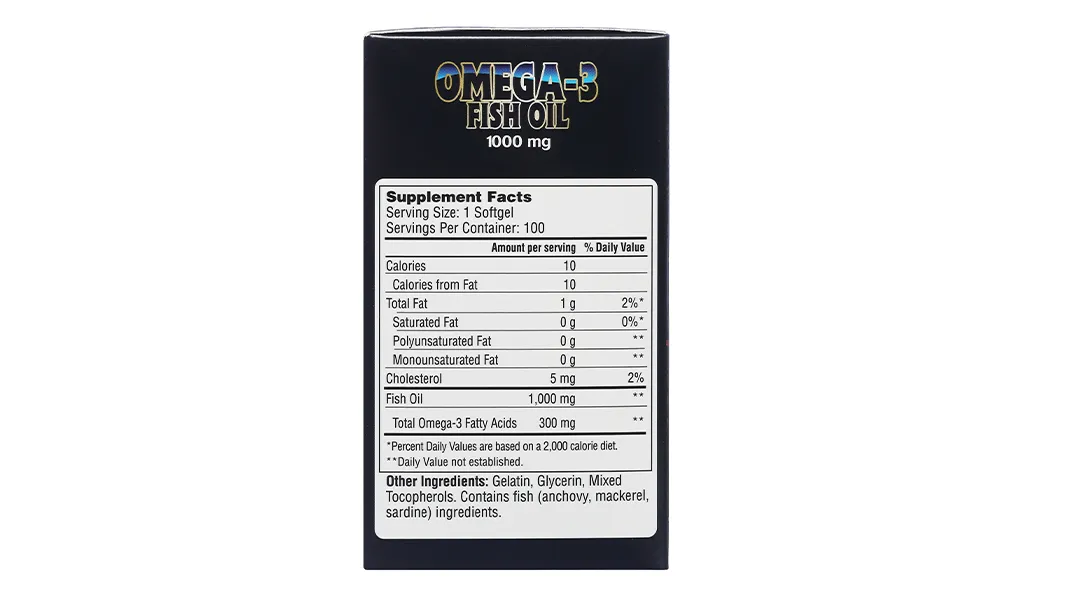 Thực phẩm bảo vệ sức khỏe Omega 3 Fish Oil 5