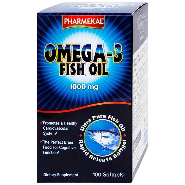 Thực phẩm bảo vệ sức khỏe Omega-3 Fish Oil 1000mg (100 viên) 3