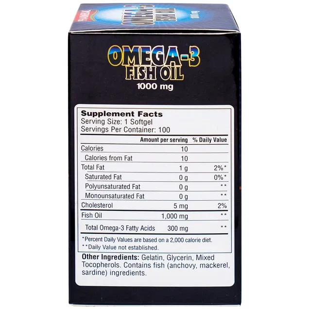 Thực phẩm bảo vệ sức khỏe Omega-3 Fish Oil 1000mg (100 viên) 4
