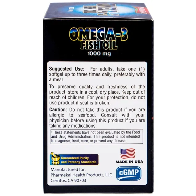 Thực phẩm bảo vệ sức khỏe Omega-3 Fish Oil 1000mg (100 viên) 5