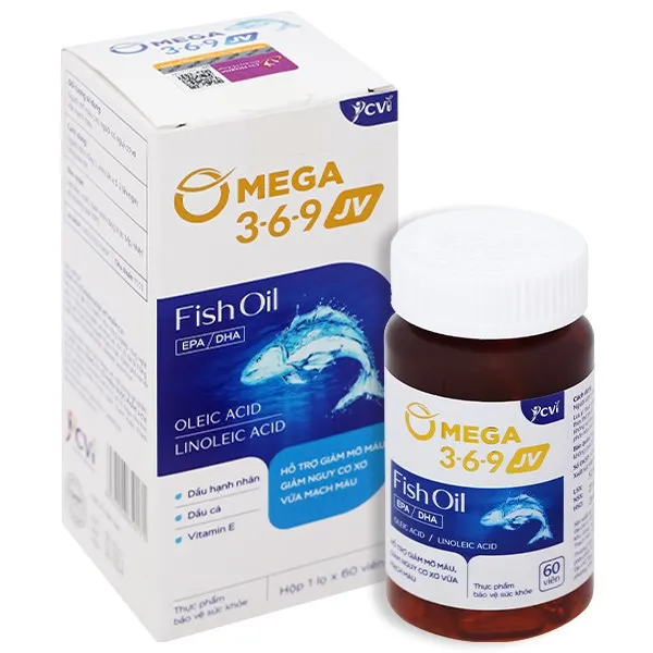 Thực phẩm bảo vệ sức khỏe Omega 3-6-9 JV