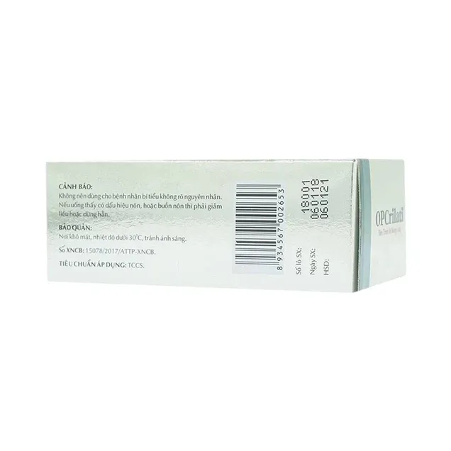 Thực phẩm bảo vệ sức khỏe Opcrilati® Viên Trinh Nữ Hoàng Cung (50 viên) 4