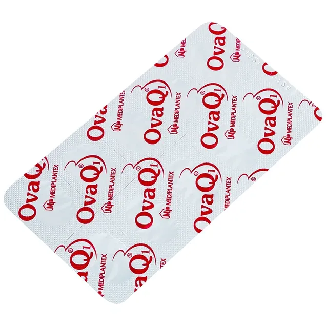Thực phẩm bảo vệ sức khỏe Ovaq1 (30 Viên) 3