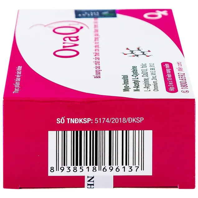 Thực phẩm bảo vệ sức khỏe Ovaq1 (30 Viên) 6