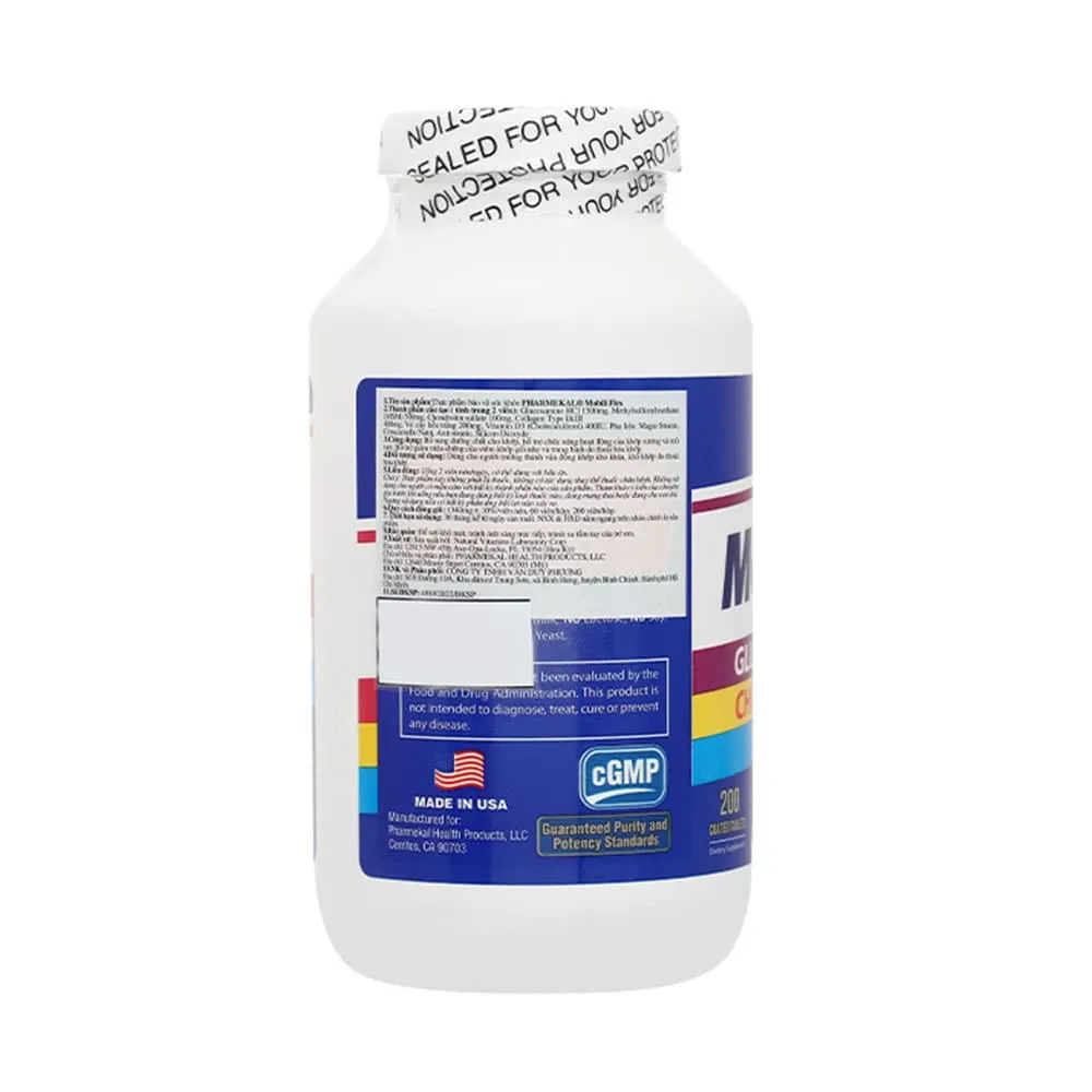 Thực phẩm bảo vệ sức khỏe PHARMEKAL® MOBILI FLEX (hộp 200 viên) 2