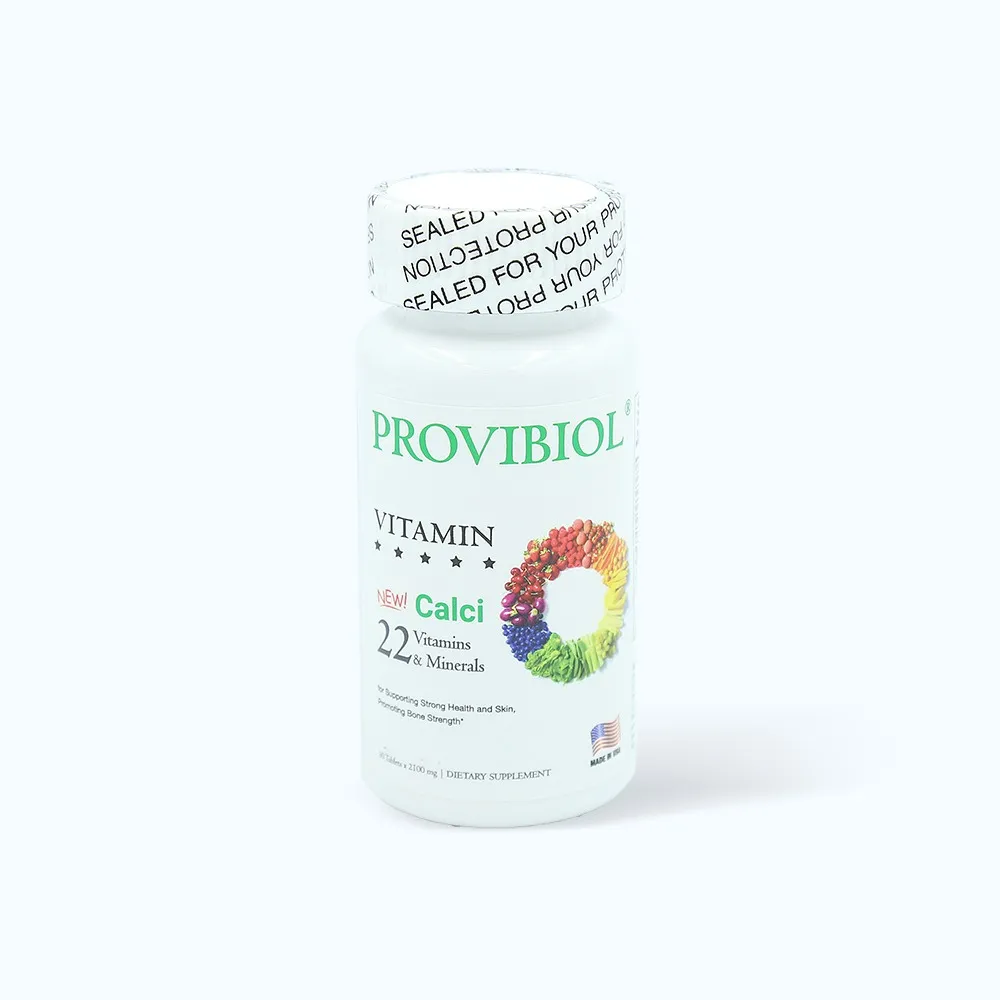 Thực phẩm bảo vệ sức khỏe Provibiol Vitamin (60 viên) 2