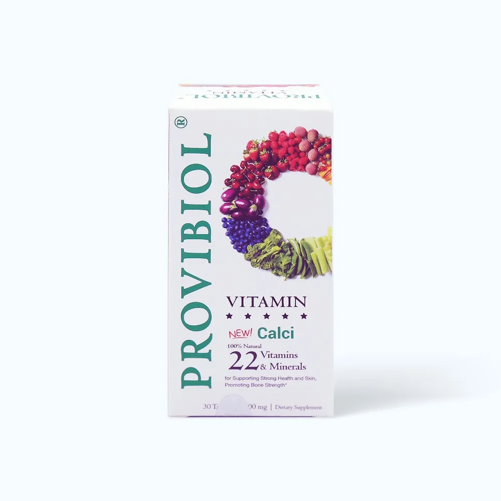 Thực phẩm bảo vệ sức khỏe Provibiol Vitamin (60 viên) 3