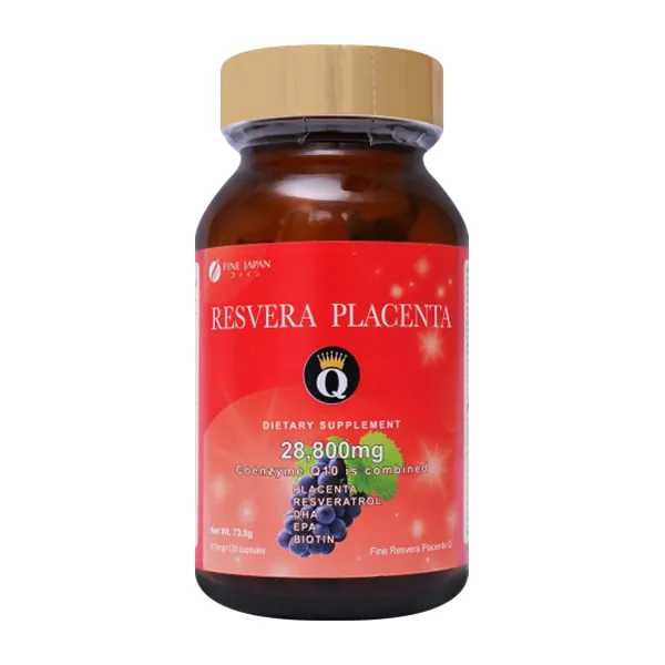 Thực phẩm bảo vệ sức khỏe Resvera Placenta Q (120 viên) 2