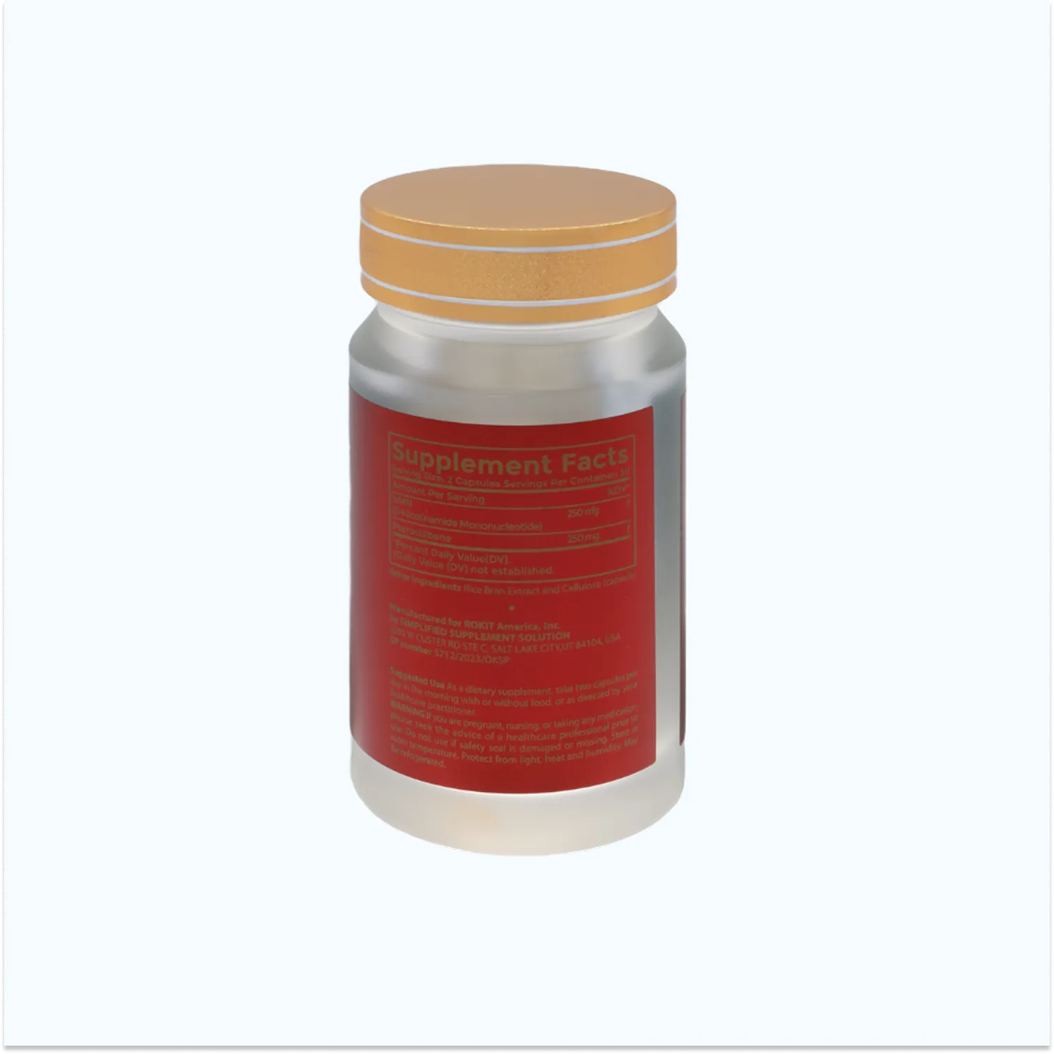 Thực phẩm bảo vệ sức khỏe ROKIT AMERICA NMN (hộp 60 viên) 7