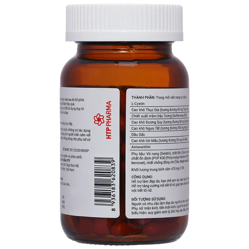 Thực phẩm bảo vệ sức khoẻ: Sắc Ngọc Khang 34