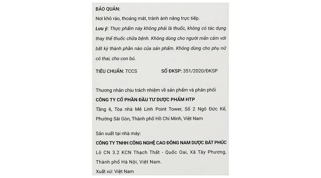 Thực phẩm bảo vệ sức khoẻ: Sắc Ngọc Khang 42