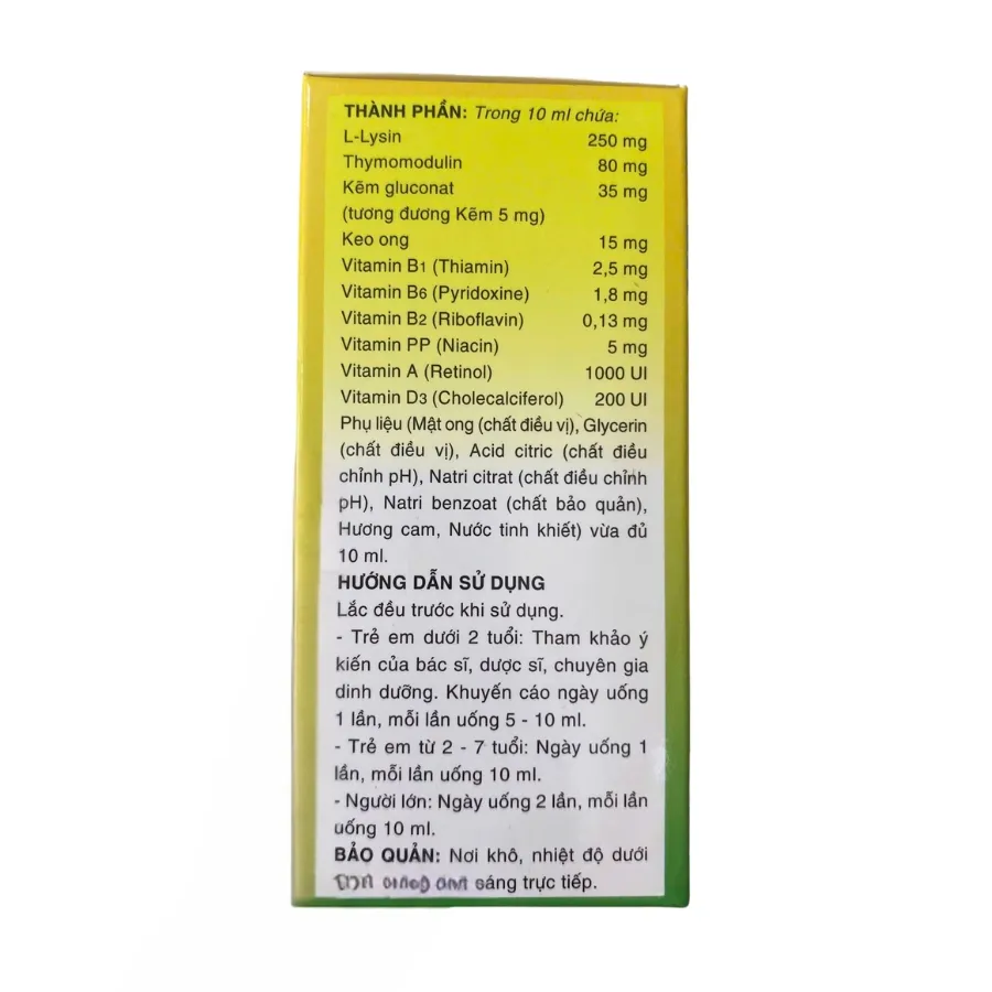 Thực phẩm bảo vệ sức khỏe Sanfodulin+ ( 20 ống x 10ml) 2