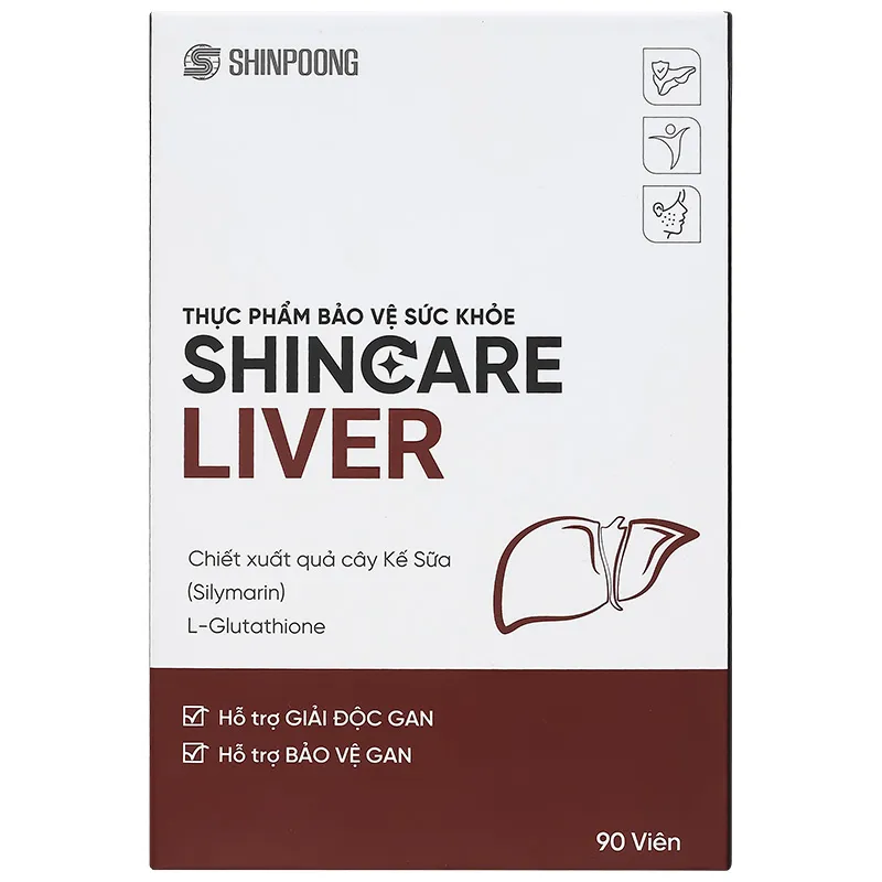 Thực phẩm bảo vệ sức khoẻ: Shincare Liver 3