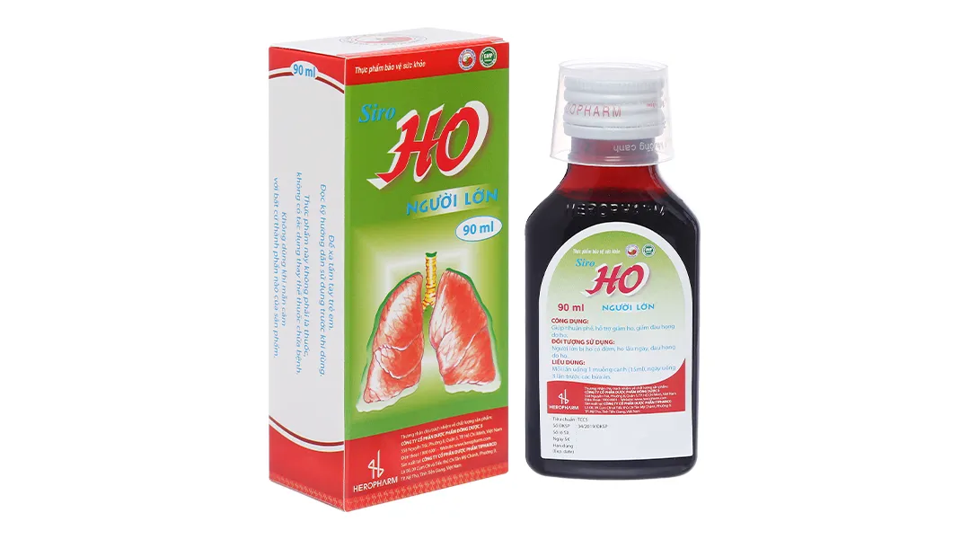 Thực phẩm bảo vệ sức khỏe Siro Ho Người Lớn chai 90ml 4