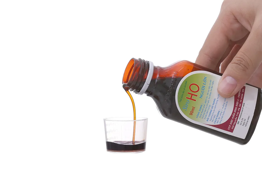 Thực phẩm bảo vệ sức khỏe Siro Ho Người Lớn chai 90ml 8