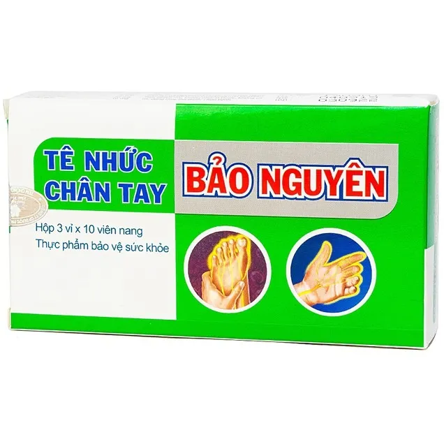 Thực phẩm bảo vệ sức khoẻ: Tê nhức chân tay Bảo Nguyên