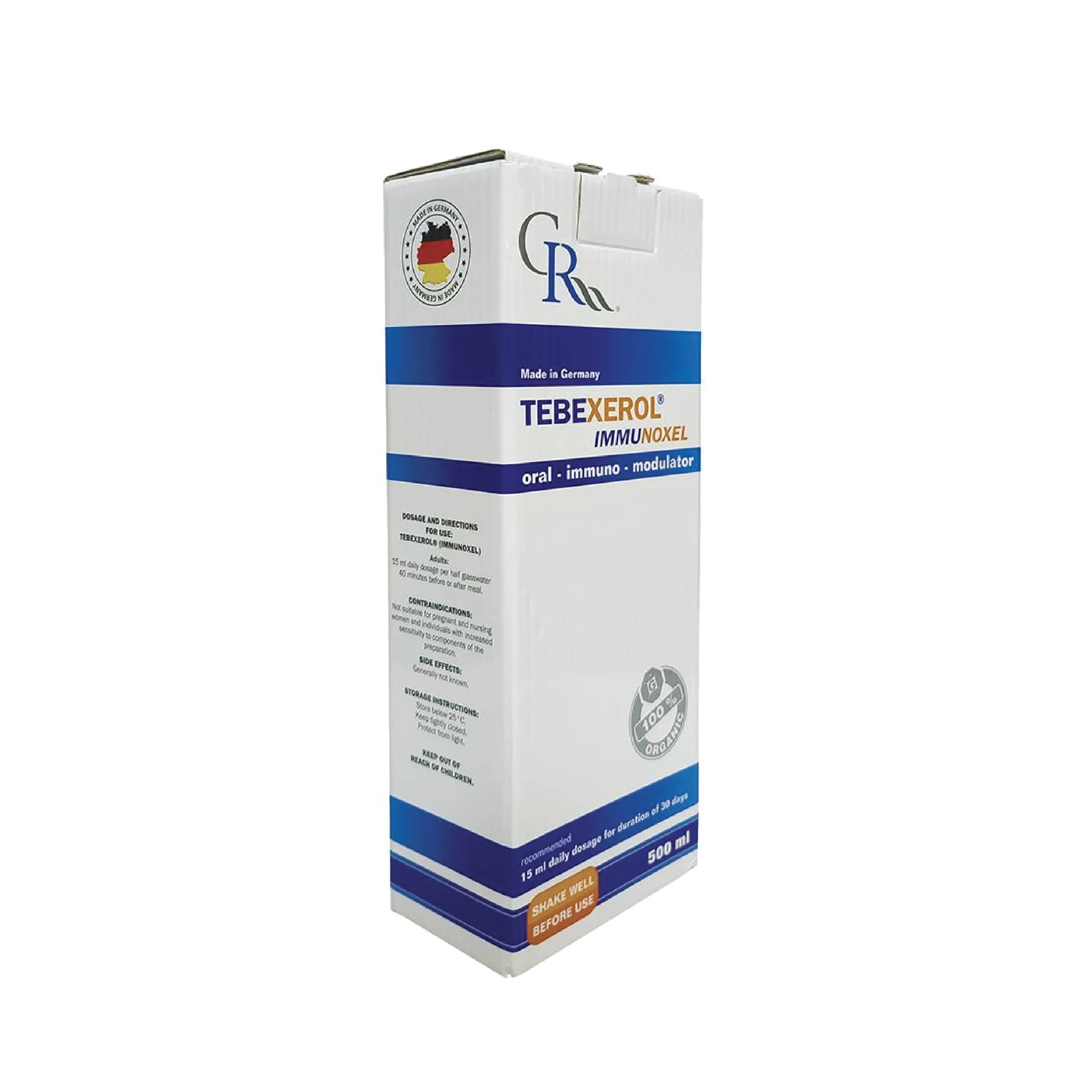 Thực phẩm bảo vệ sức khỏe Tebexerol Immunoxel (chai 500ml) 4