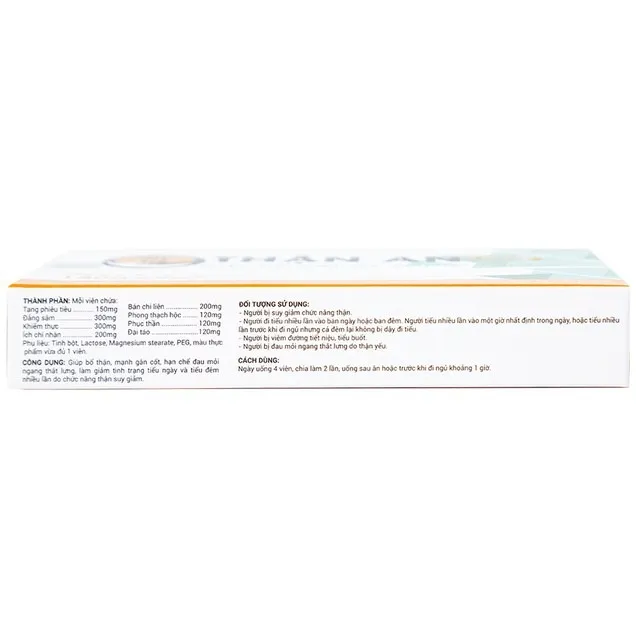 Thực phẩm bảo vệ sức khỏe Thận An Plus (2 vỉ x 10 viên) 5