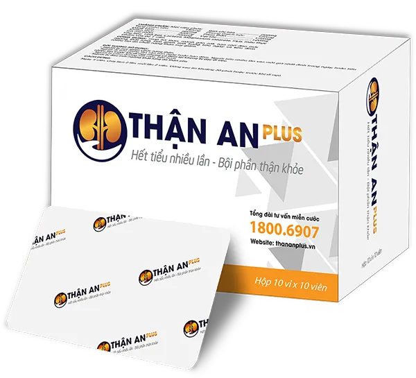 Thực phẩm bảo vệ sức khỏe Thận An Plus (2 vỉ x 10 viên)