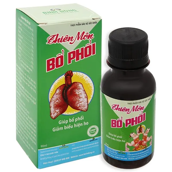 Thực phẩm bảo vệ sức khỏe Thiên Môn Bổ Phổi