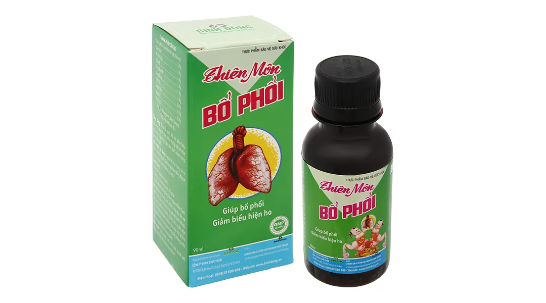 Thực phẩm bảo vệ sức khỏe Thiên Môn Bổ Phổi 3