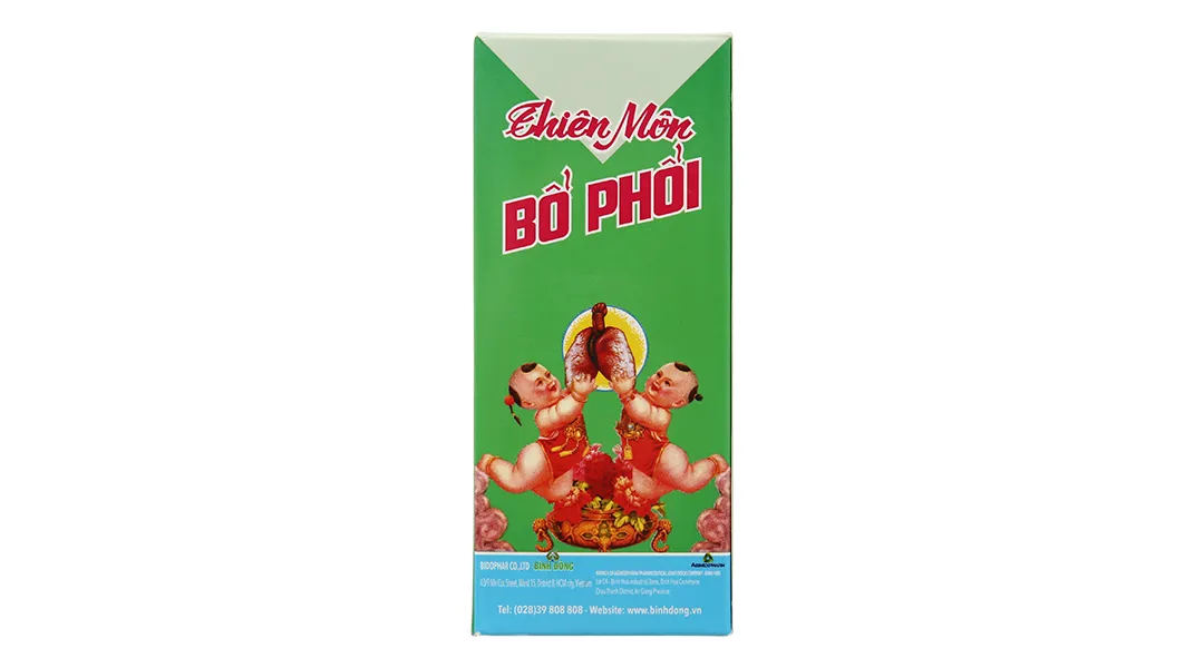 Thực phẩm bảo vệ sức khỏe Thiên Môn Bổ Phổi 4