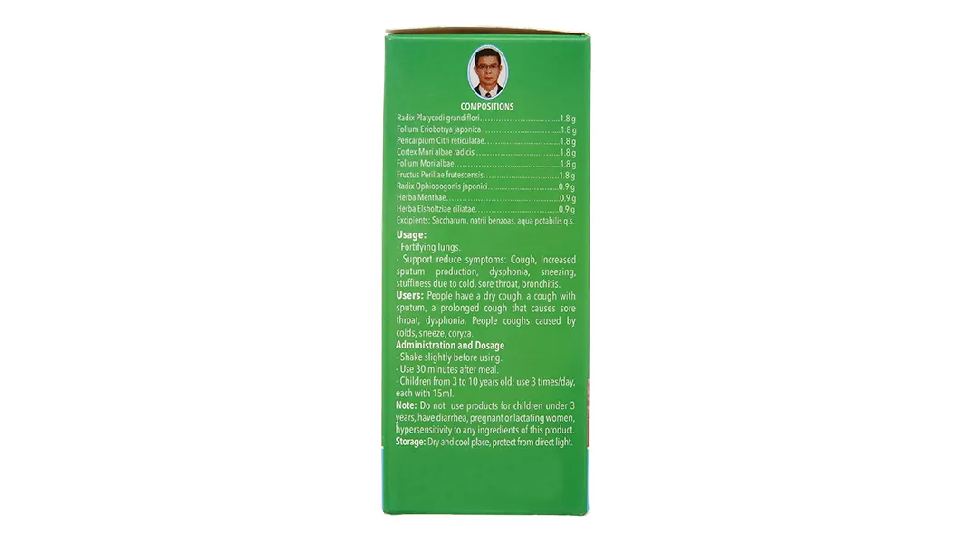 Thực phẩm bảo vệ sức khỏe Thiên Môn Bổ Phổi 5