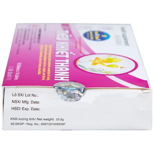 Thực phẩm bảo vệ sức khỏe Tiêu Khiết Thanh (30 viên) 6