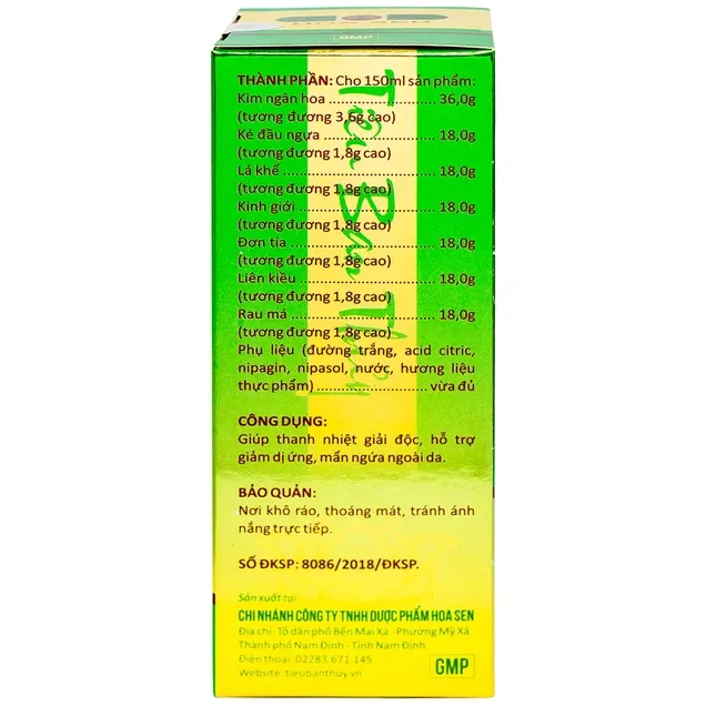 Thực phẩm bảo vệ sức khỏe Tiêu ban thủy new (150ml) 4