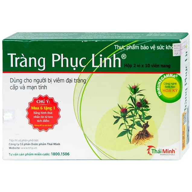 Thực phẩm bảo vệ sức khỏe Tràng Phục Linh (20 viên)