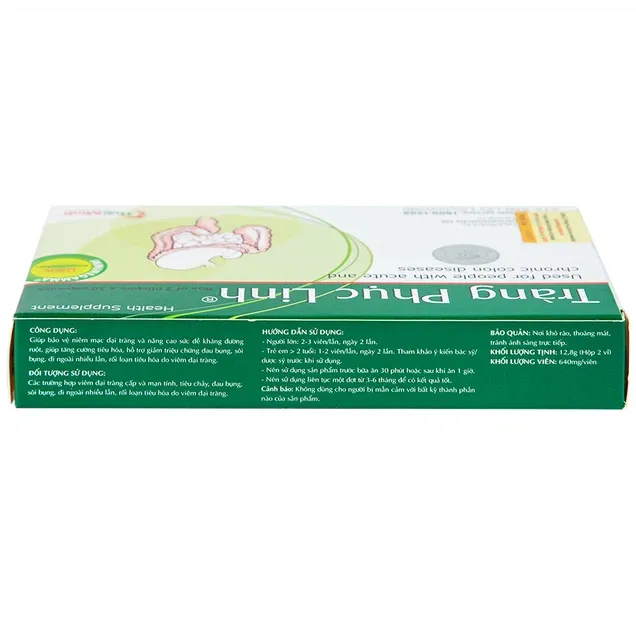 Thực phẩm bảo vệ sức khỏe Tràng Phục Linh (20 viên) 4