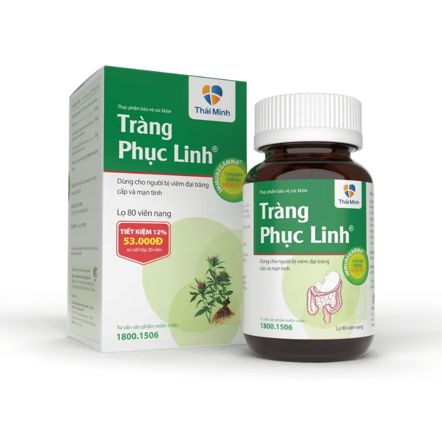 Thực phẩm bảo vệ sức khỏe Tràng Phục Linh (20 viên)