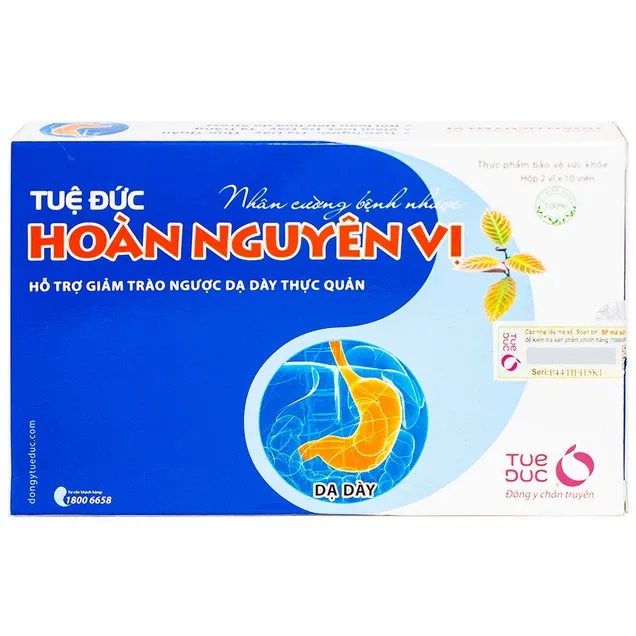 Thực phẩm bảo vệ sức khỏe Tuệ Đức Hoàn Nguyên Vị (20 Viên) 2