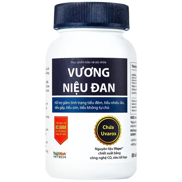 Thực phẩm bảo vệ sức khỏe Vương Niệu Đan (20 viên) 4