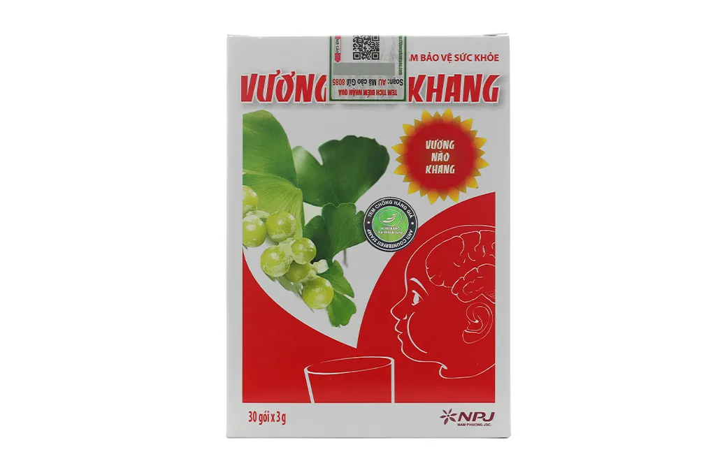 Thực phẩm bảo vệ sức khỏe Vương Não Khang (30 gói x 3g) 2