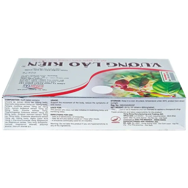 Thực phẩm bảo vệ sức khỏe Vương Lão Kiện (30 Viên) 4