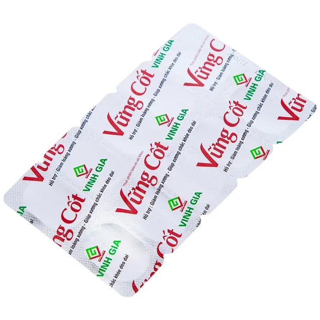 Thực phẩm bảo vệ sức khỏe Vững Cốt Vinh Gia (20 viên) 3