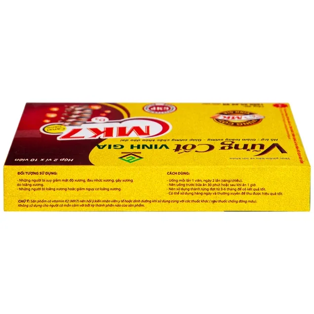 Thực phẩm bảo vệ sức khỏe Vững Cốt Vinh Gia (20 viên) 5