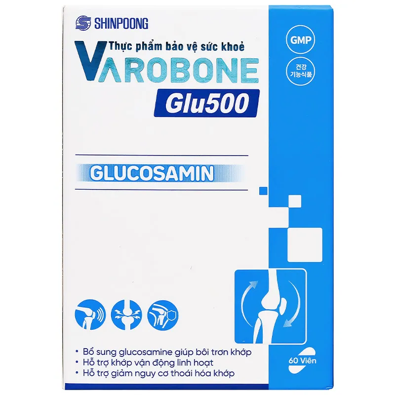 Thực phẩm bảo vệ sức khoẻ: Varobone Glu500 3