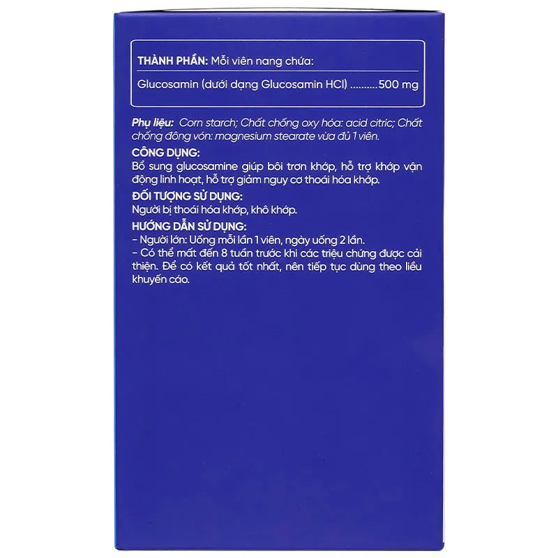 Thực phẩm bảo vệ sức khoẻ: Varobone Glu500 4