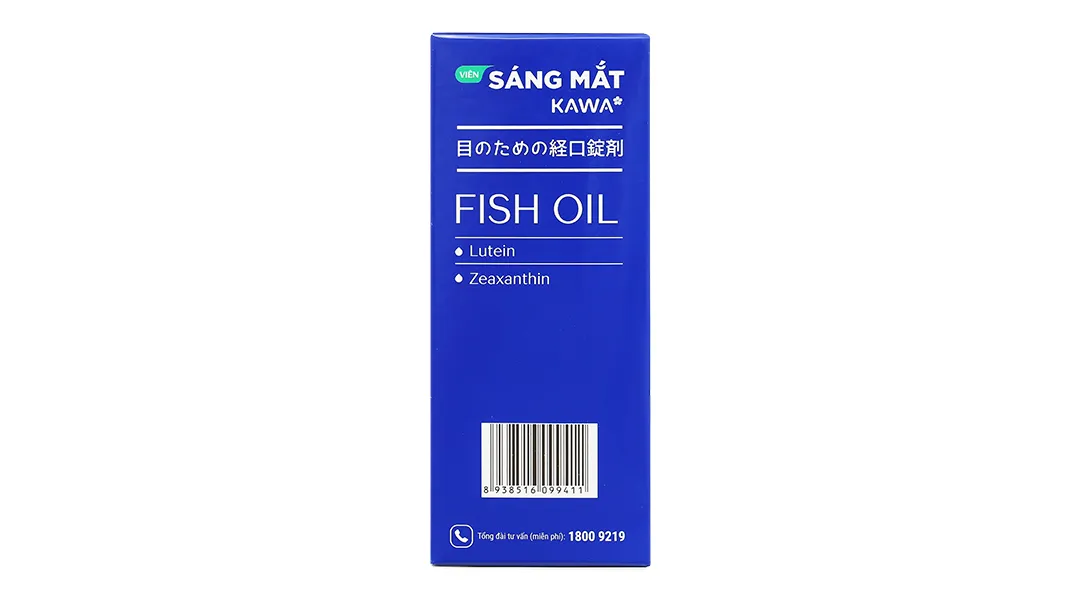 Thực phẩm bảo vệ sức khỏe Viên Sáng Mắt Kawa 4