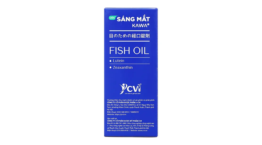 Thực phẩm bảo vệ sức khỏe Viên Sáng Mắt Kawa 5