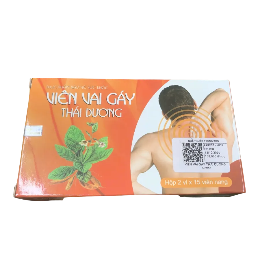 Thực phẩm bảo vệ sức khỏe VIÊN VAI GÁY THÁI DƯƠNG (30 viên)