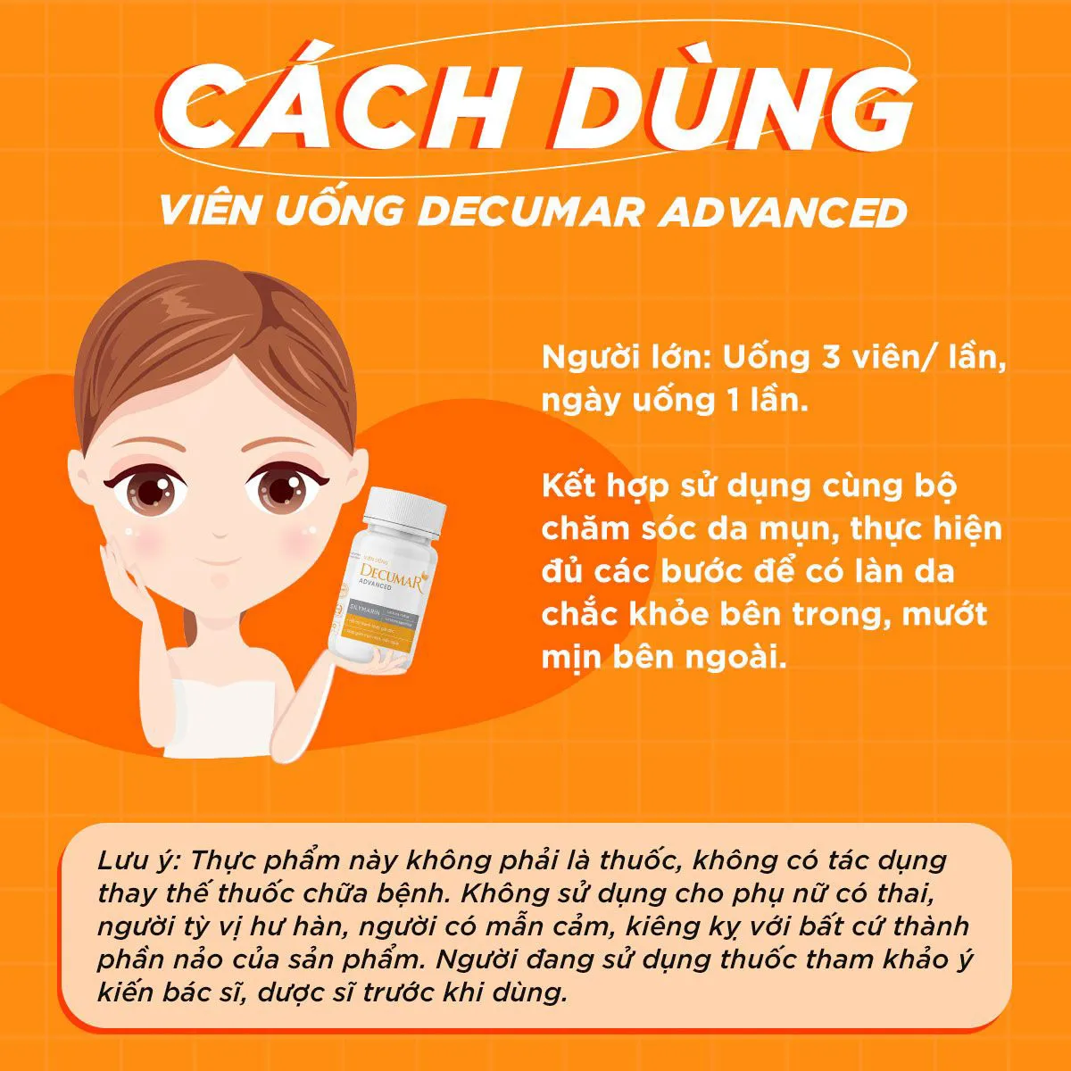 Thực Phẩm Bảo Vệ Sức Khỏe Viên Uống Decumar Advanced 5