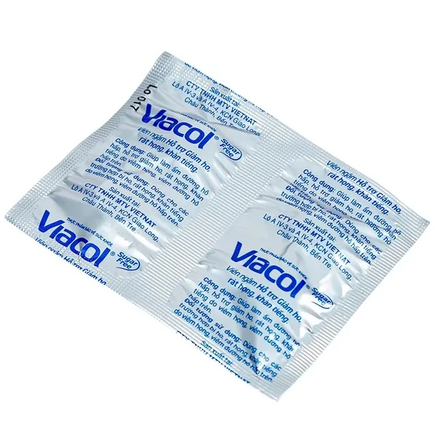 Thực phẩm bảo vệ sức khỏe viên ngậm Viacol® (20 viên) 5