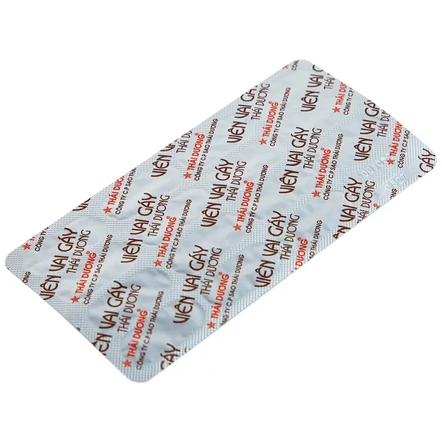 Thực phẩm bảo vệ sức khỏe Viên Vai Gáy Thái Dương (Hộp 2 Vỉ x 15 viên) 3
