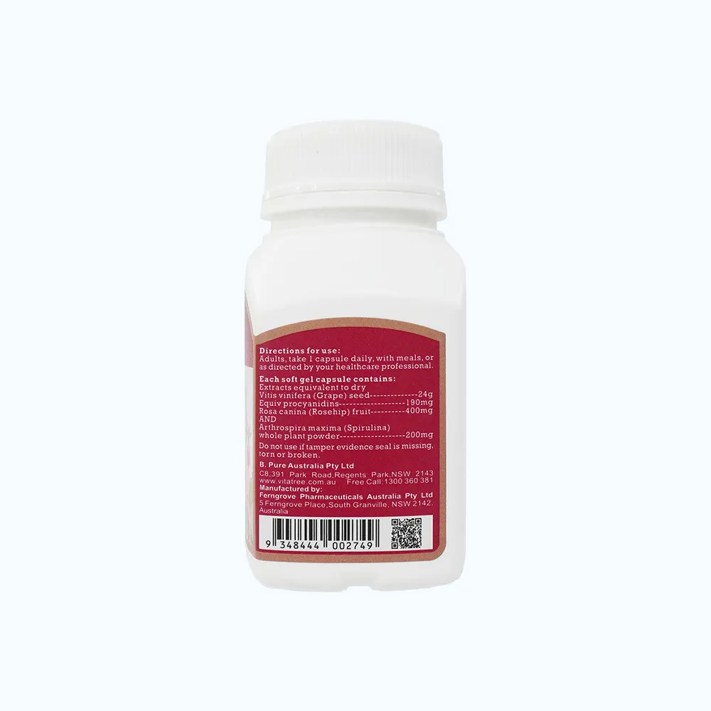 Thực phẩm bảo vệ sức khỏe Vitatree Cell Restore (Hộp 60 Viên) 2