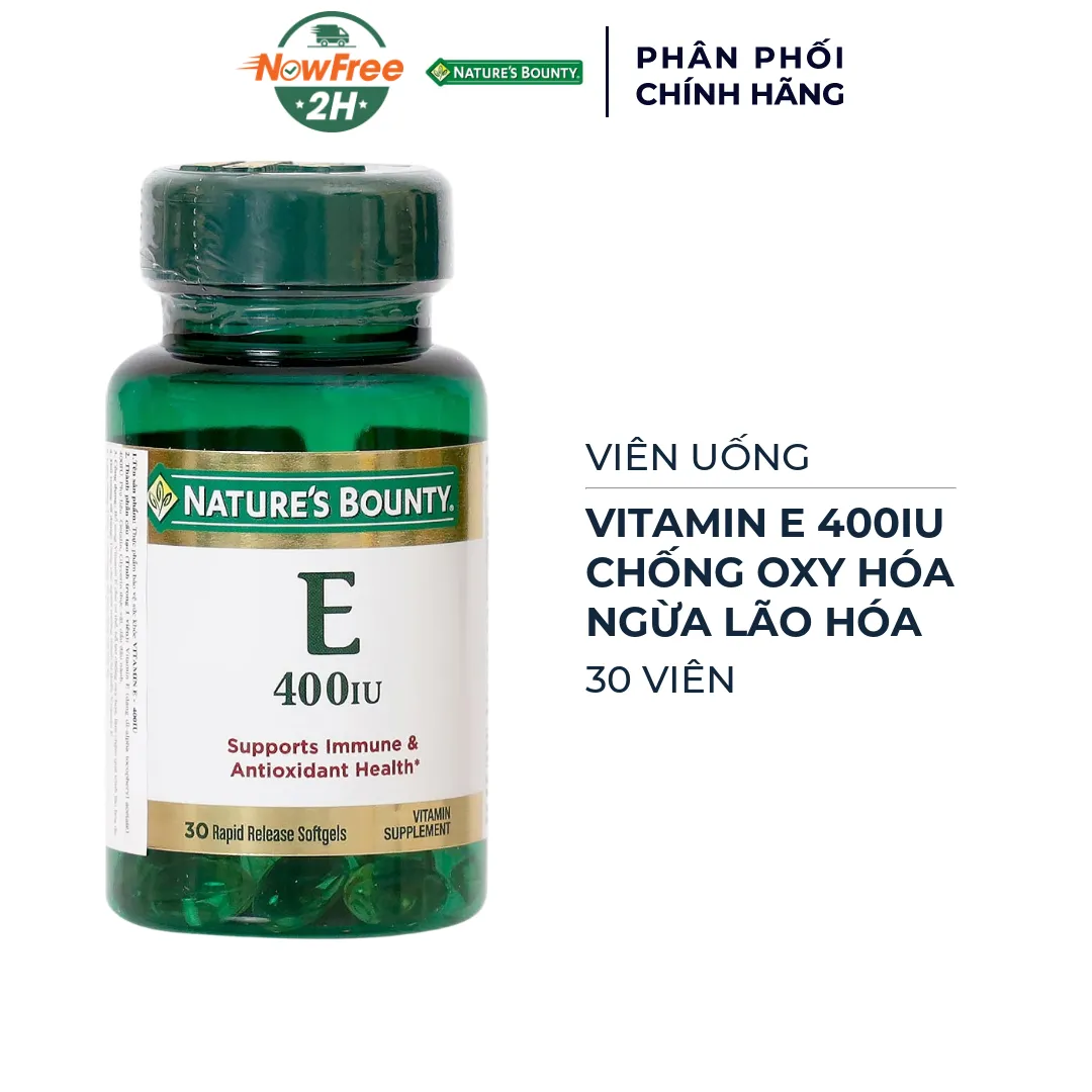 Thực Phẩm Bảo Vệ Sức Khỏe Vitamin E – 400IU